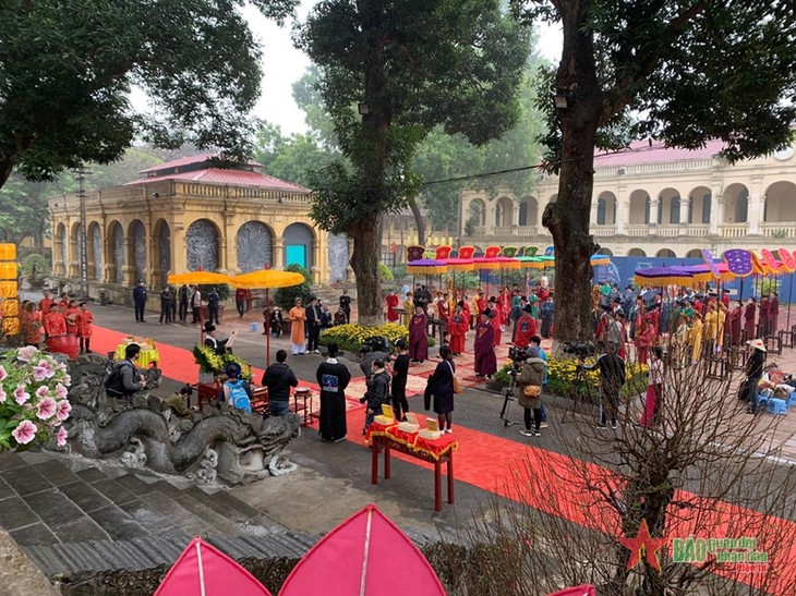 Vietnamese Tet 2022 program held at Thang Long Royal Citadel - ảnh 1