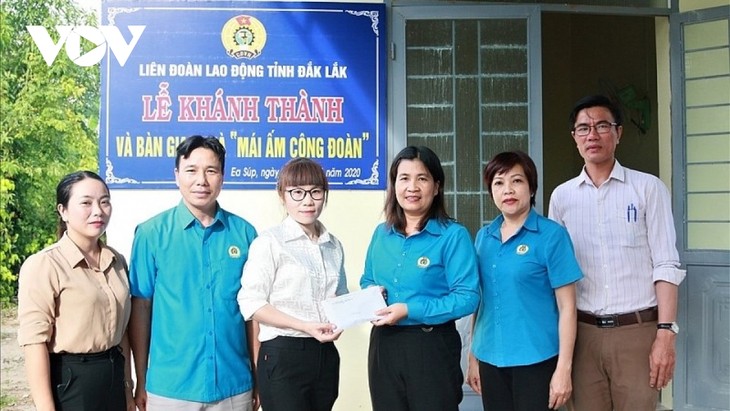 “Trade Union houses” realize Dak Lak workers’ dream to settle down - ảnh 1