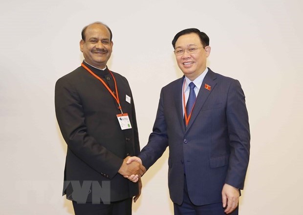Indian lower house speaker visits Vietnam - ảnh 1