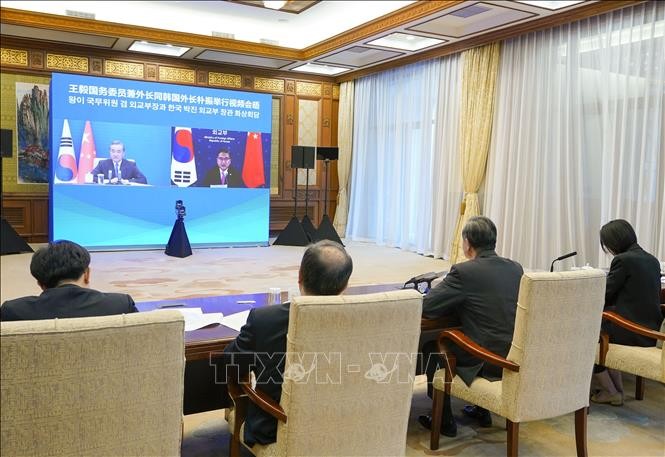 South Korea, China work toward Korean Peninsula stabilization - ảnh 1
