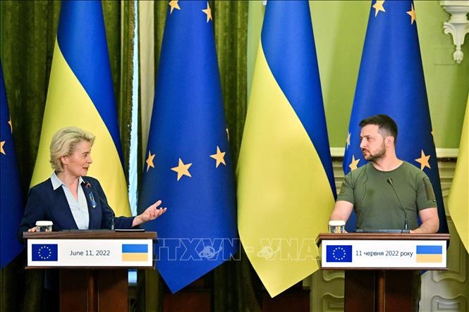 EU to decide on Ukraine’s EU candidate status next week - ảnh 1