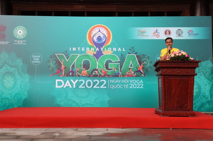 “Yoga provides a strong cultural and people-to-people connection between Vietnam and India” - ảnh 1