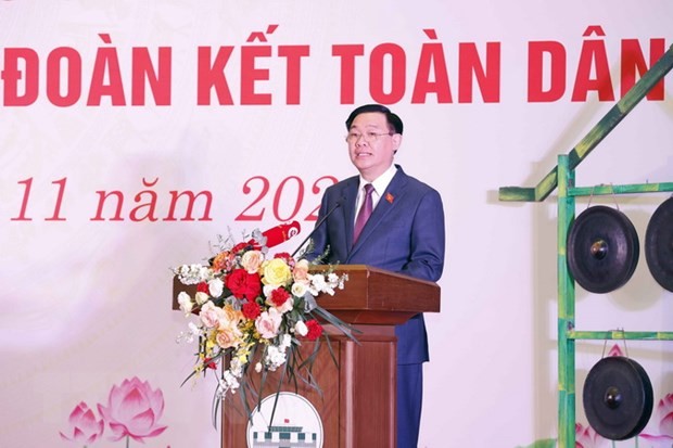NA Chairman Vuong Dinh Hue: to build Vietnam into a regional innovation center - ảnh 1