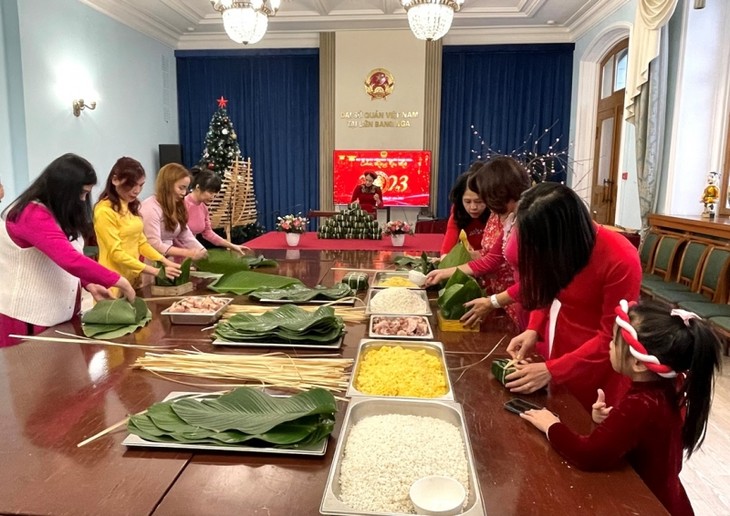 Vietnamese people in Russia celebrate Tet  - ảnh 1