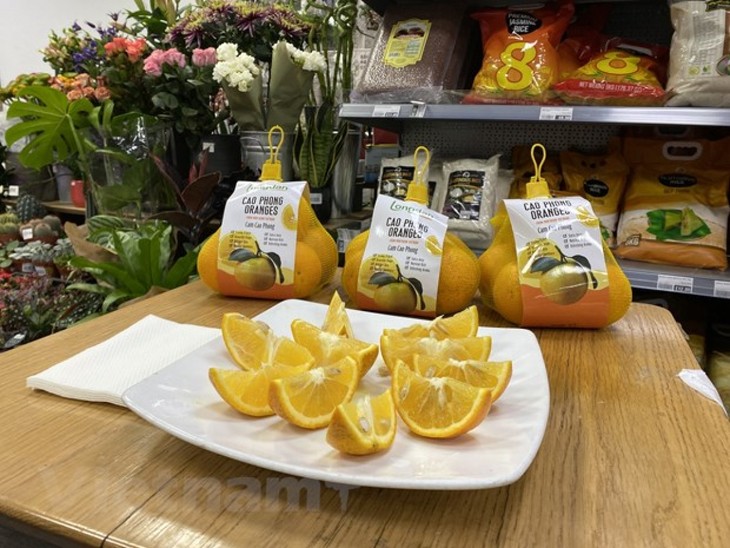 Vietnam’s Cao Phong orange hits UK shelves - ảnh 1