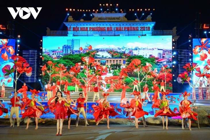 Hai Phong Red Flamboyant Flower Festival to open with fireworks  - ảnh 1