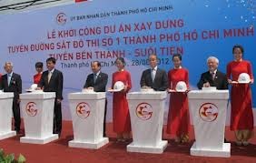 Mise en chantier de la première ligne de métro du Vietnam - ảnh 1