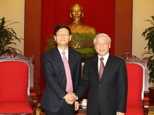 Le SG Nguyen Phu Trong reçoit le ministre chinois de la Sécurité publique - ảnh 1