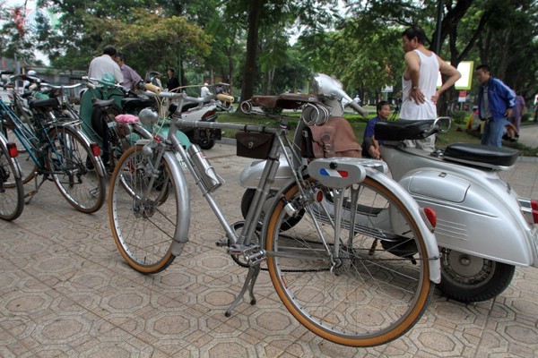 Vélos anciens - un loisir du troisième âge hanoien - ảnh 4