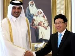 Le chef de la diplomatie du Vietnam au Qatar - ảnh 1