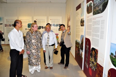 Exposition du patrimoine culturel indochinois à My Son - ảnh 1