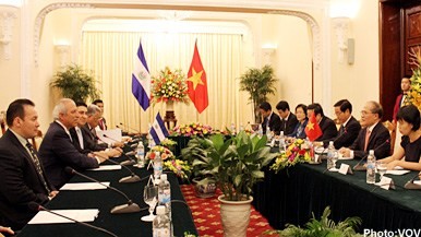 Le président de l’Assemblée Nationale salvadorien en visite au Vietnam - ảnh 1