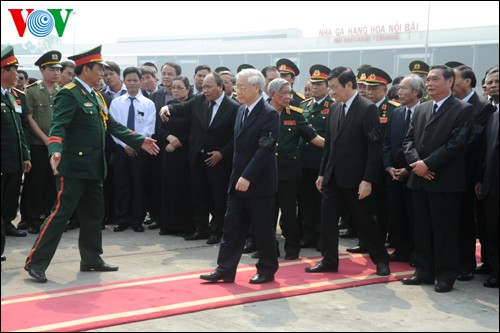 Adieu de Hanoi au général Vo Nguyen Giap - ảnh 7