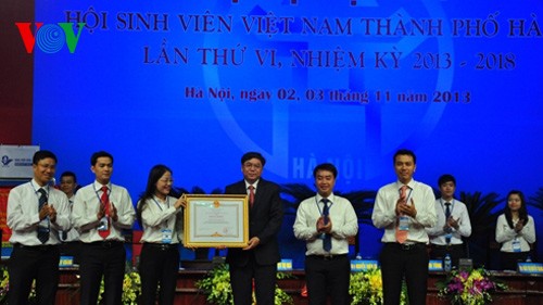 Congrès de l’Association des étudiants hanoiens, mandat 2013-2018 - ảnh 1