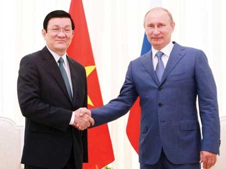 Une journée chargée pour le chef de l’Etat russe au Vietnam - ảnh 1