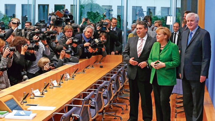 Allemagne : la grande coalition est sur les rails - ảnh 1