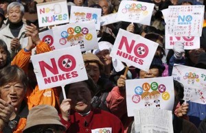 Manifestations dans le monde 3 ans après la catastrophe de Fukushima - ảnh 1