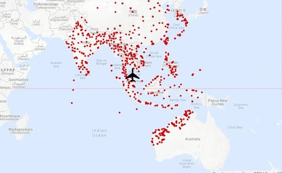 Boeing disparu : 634 aéroports possibles où atterrir - ảnh 1