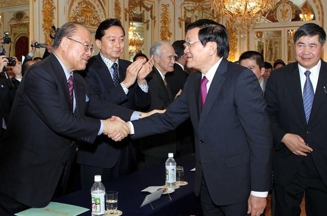 Truong Tan Sang reçoit le président du groupe Nikkei - ảnh 1