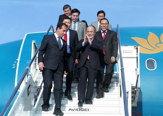 Le président de l’Assemblée nationale Nguyên Sinh Hung entame sa visite en Italie - ảnh 1