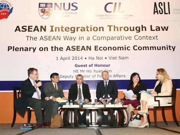 Conférence « Intégration à l’ASEAN par voie de législation » - ảnh 1