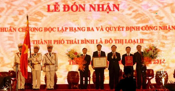 Thai Binh devient ville de deuxième classe - ảnh 1
