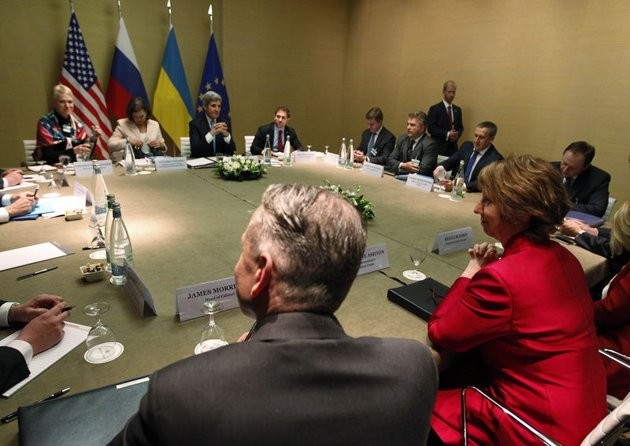 Ukraine: un accord conclu à Genève  pour une désescalade de la crise - ảnh 1