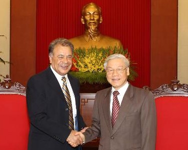 Le secrétaire général du Parti du Travail du Mexique en visite au Vietnam - ảnh 1