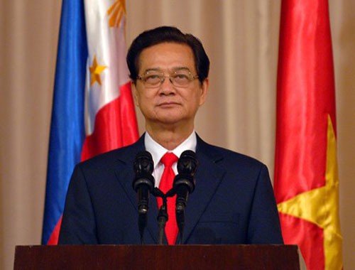 Le Premier ministre Nguyen Tan Dung aux Philippines - ảnh 1
