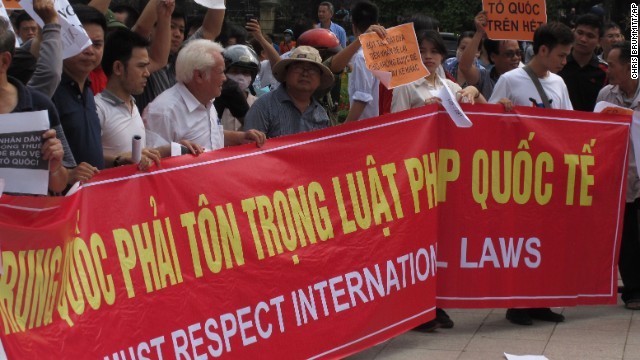 Mer Orientale : la diaspora vietnamienne proteste contre les agissements chinois  - ảnh 1