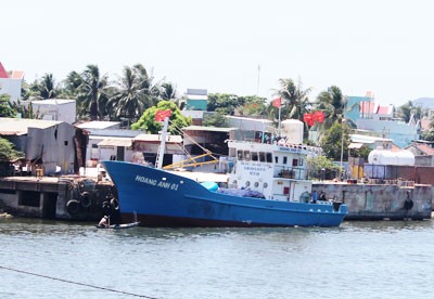 Khanh Hoa met à l’essai la construction des bateaux à coque en fer - ảnh 1