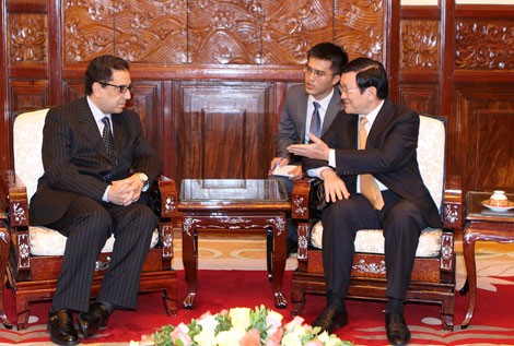 Le président Truong Tan Sang reçoit l’ambassadeur saoudien  - ảnh 1