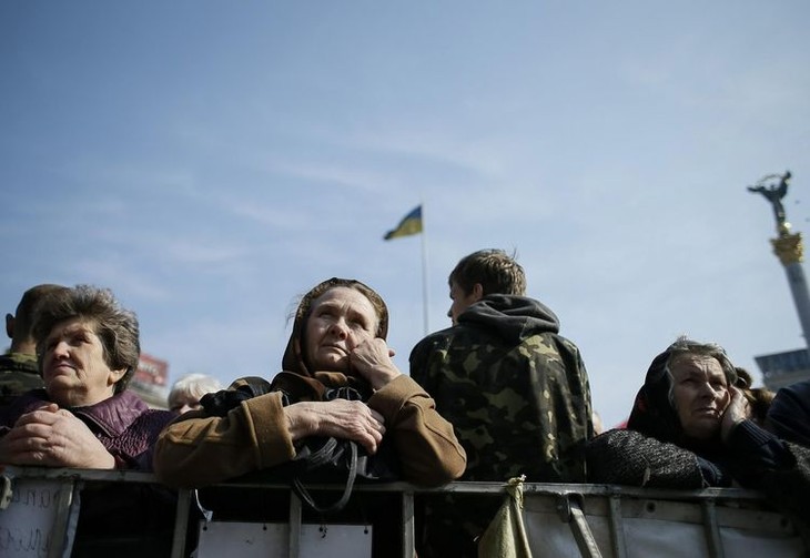 Près de 19 000 réfugiés ukrainiens fuient vers la Russie - ảnh 1