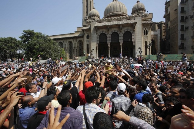 Egypte : « journée de la colère », un an après la destitution de Morsi - ảnh 1