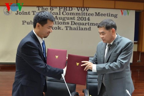 VOV intensifie la coopération médiatique avec la Thaïlande - ảnh 1
