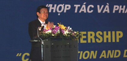 Le président Truong Tan Sang à la conférence de la Croix rouge vietnamienne - ảnh 1