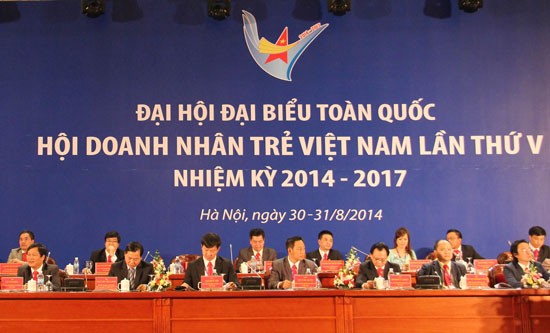  Ouverture du Congrès national de l’Association des jeunes entrepreneurs du Vietnam - ảnh 1