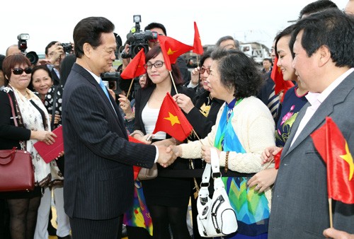 Le Premier ministre Nguyen Tan Dung en visite officielle en Belgique - ảnh 1