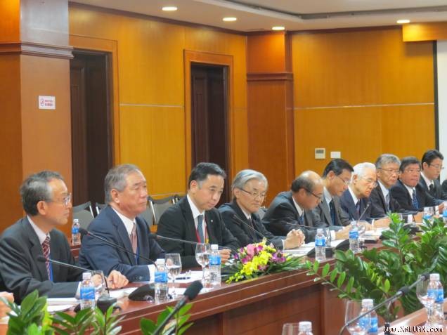Truong Tan Sang reçoit une délégation de la Chambre de Commerce et d’Industrie du Japon - ảnh 1