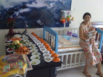 Les rites pour un nouveau-né vietnamien - ảnh 4