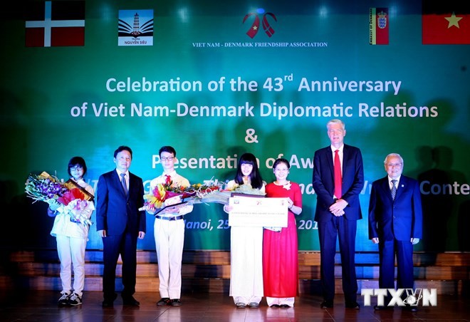 Célébration des 43 ans de relations diplomatiques Vietnam-Danemark  - ảnh 1
