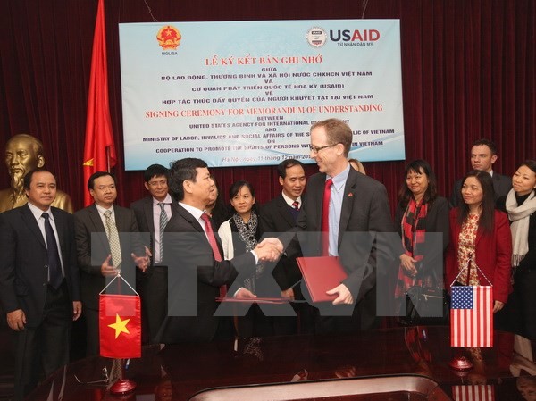 Les Etats-Unis aident le Vietnam dans la promotion des droits des handicapés - ảnh 1