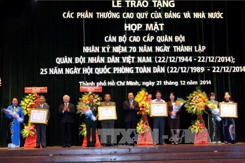 L’armée populaire du Vietnam fête son 70eme anniversaire - ảnh 2