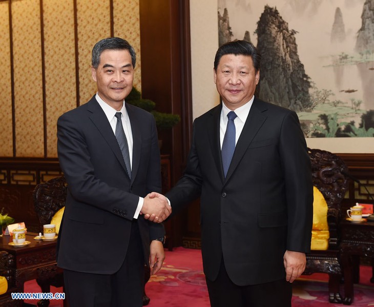 Xi Jinping appelle au développement politique ordonné de Hong Kong - ảnh 1