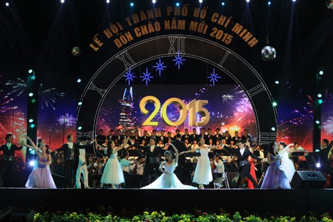 La nouvelle année 2015 fêtée au Vietnam et dans le monde - ảnh 2