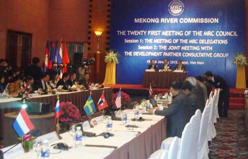 Ouverture de la 21ème réunion du conseil de la commission du Mékong - ảnh 1
