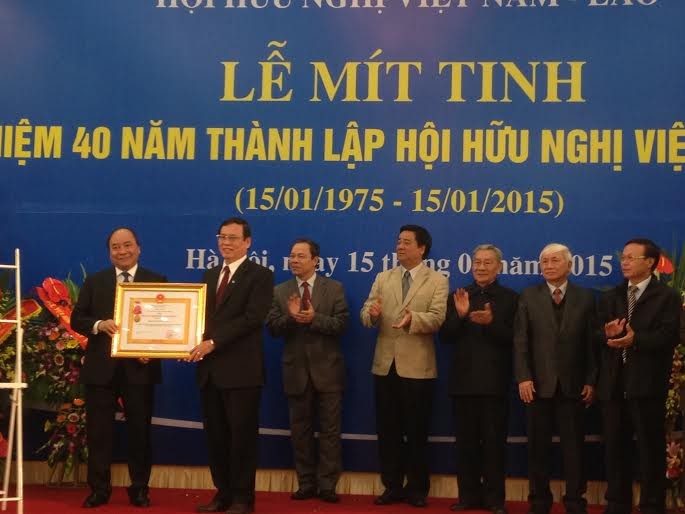 L’association d’amitié Vietnam - Laos souffle ses 40 bougies - ảnh 1