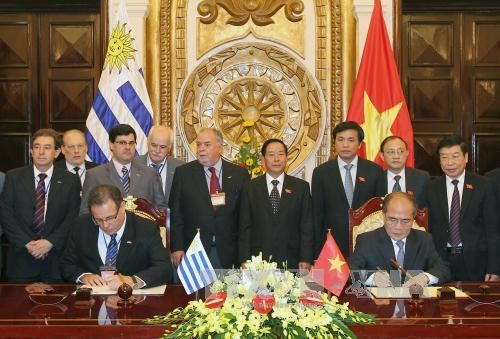 Le président de la Chambre des députés de l’Uruguay en visite au Vietnam - ảnh 1