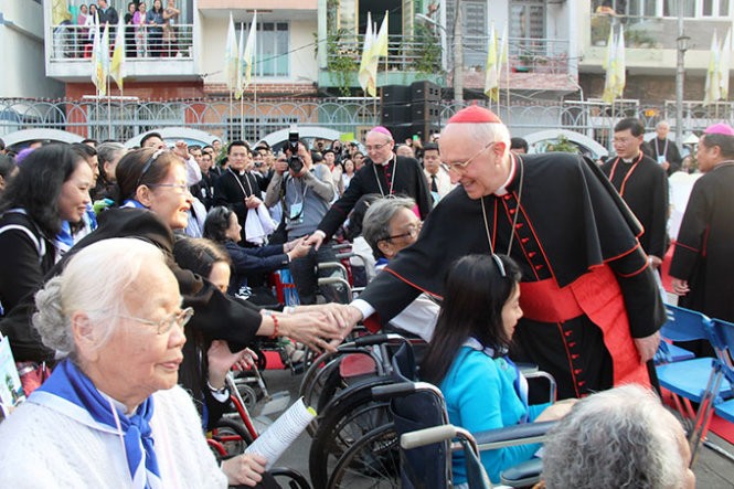 Le cardinal Fernando Filoni à Danang - ảnh 2