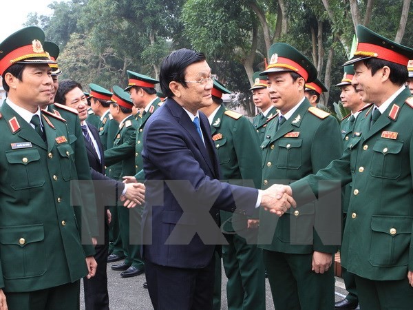 Le président Truong Tan Sang se rend dans la province de Nghe An - ảnh 1